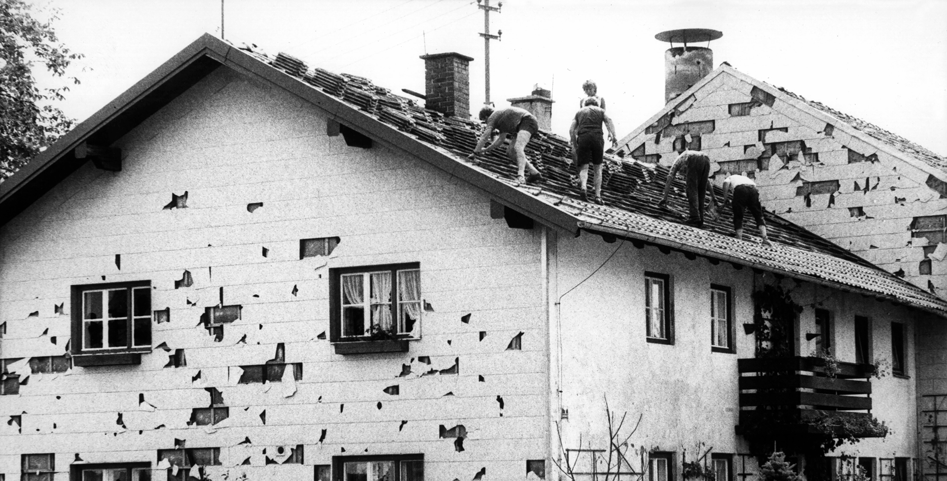 Große Herausforderung: Ein Hagelunwetter in München sorgt für riesige Schäden