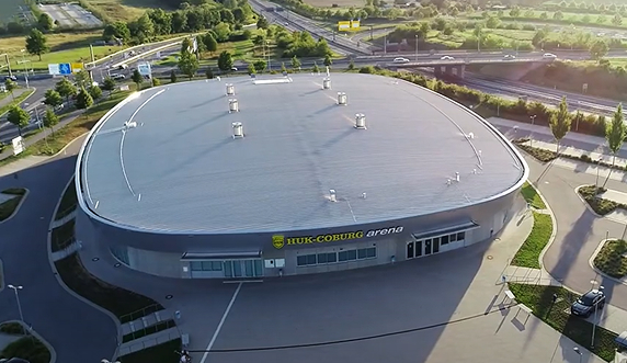 Bekenntnis zur Region: Die neue HUK-Coburg-arena