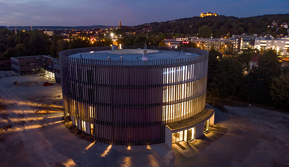 Kultur nach vorne: Das “Globe”, die neue Ersatzspielstätte des Landestheaters Coburg